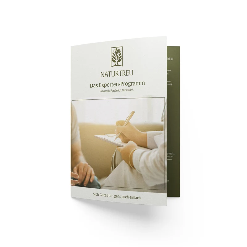 Flyer - Naturtreu Expertenprogramm